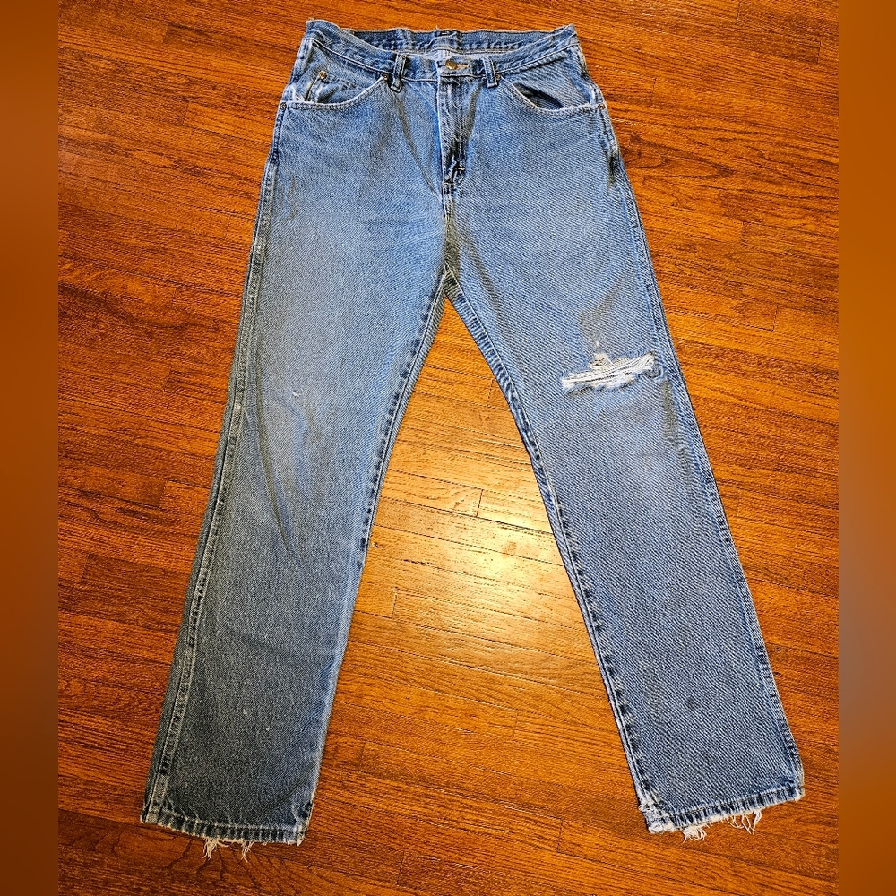 Wrangler Ripped And Distressed Jeans